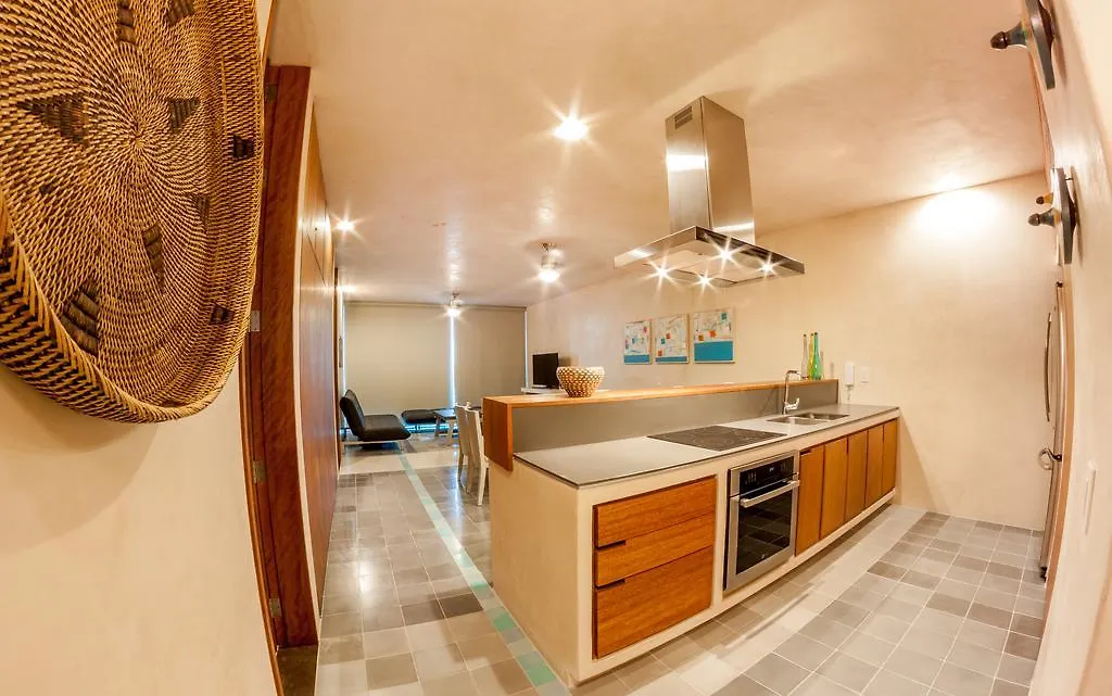 Apartman Amazing Ocean View View 2Br Condo In Wonderful Location Of Pdc By Happy Address Mexikó
