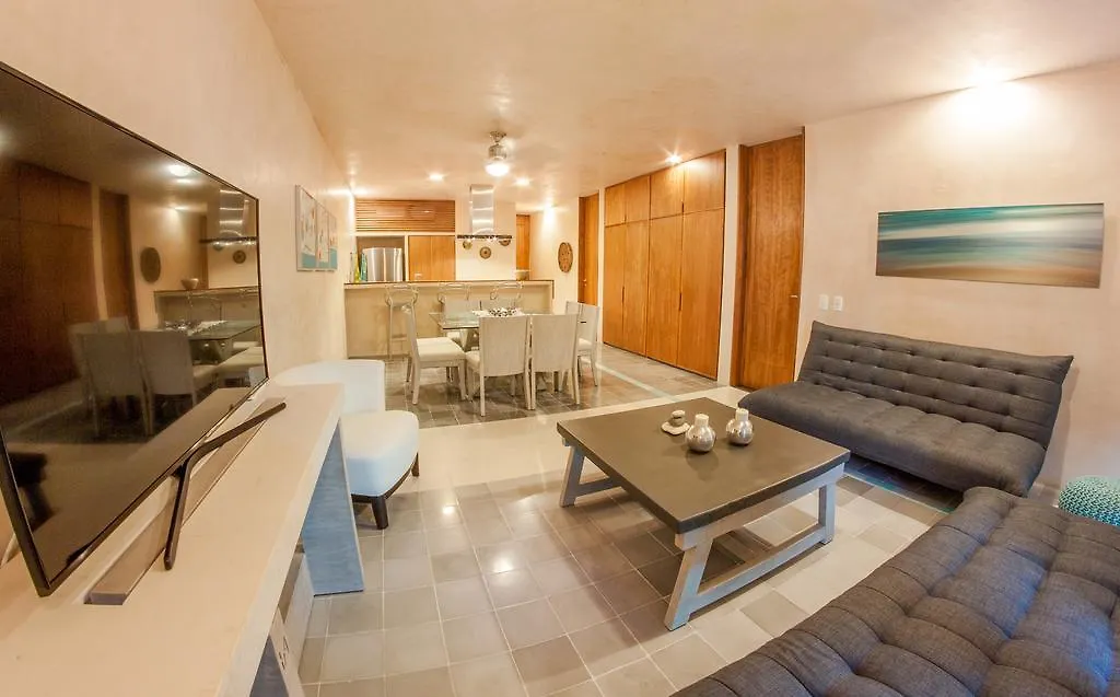 Amazing Ocean View View 2Br Condo In Wonderful Location Of Pdc By Happy Address Mexikó